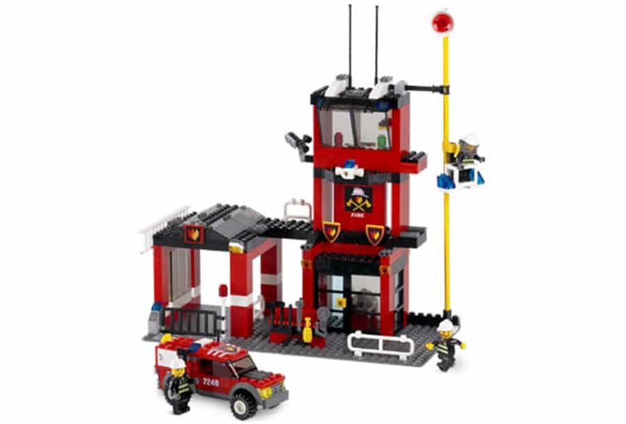F.184 Brandweerkazerne Lego