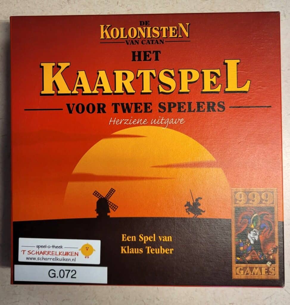 F.072 Kolonisten van Catan kaartspel